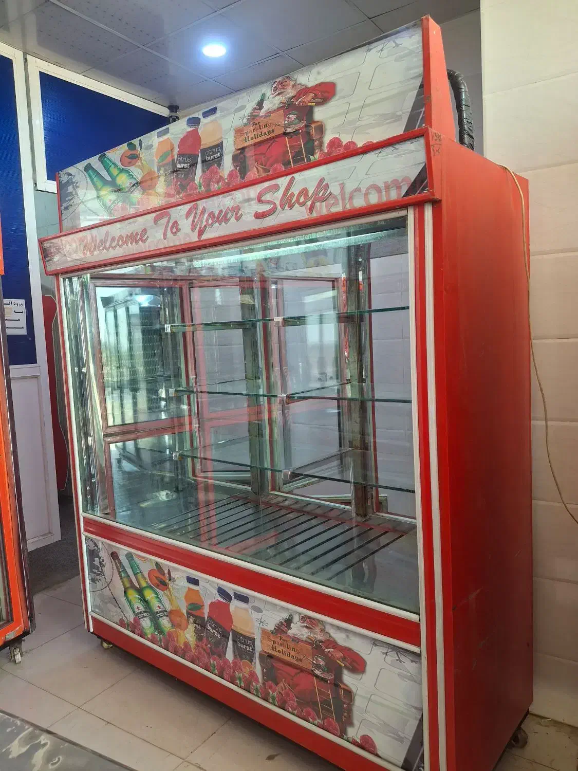 یخچال ویترینی ۶دره استوک|فروشگاه و مغازه|کارون, |دیوار