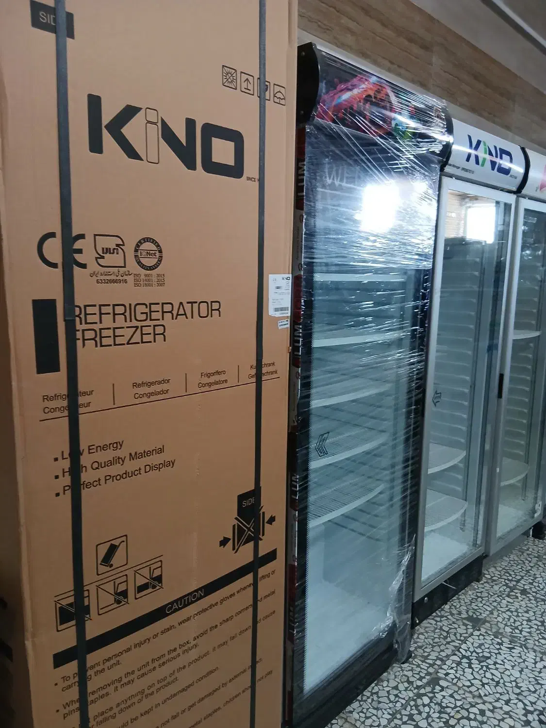 یخچال و فریزر ایستاده فروشگاهی نو و درحدنو|فروشگاه و مغازه|اصفهان, قهجاورستان|دیوار