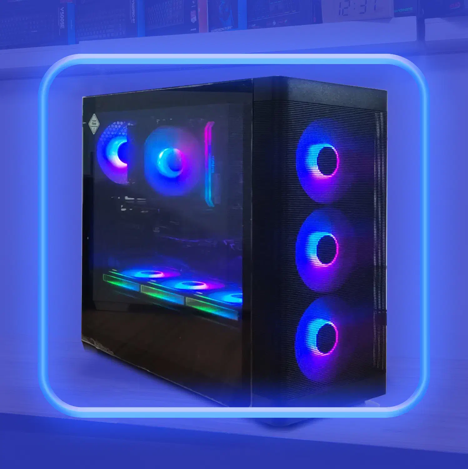 کیس گیمینگ کارت گرافیک ASUS RTX 5060 Dual|رایانه رومیزی|یزد, |دیوار