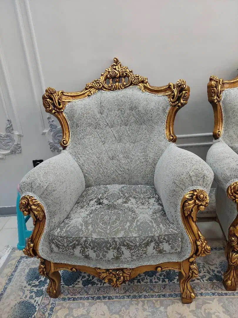 مبلمان ۹ نفره|مبلمان خانگی و میز عسلی|گلبهار, شهر جدید گلبهار|دیوار