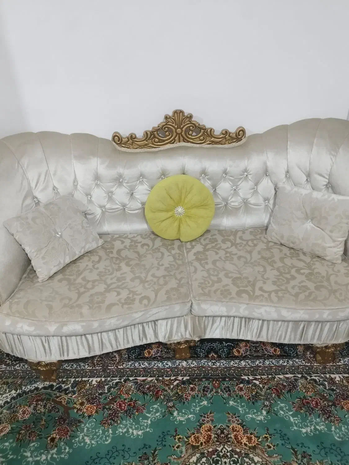 مبل تاج دار 6 نفره|مبلمان خانگی و میز عسلی|سنندج, |دیوار