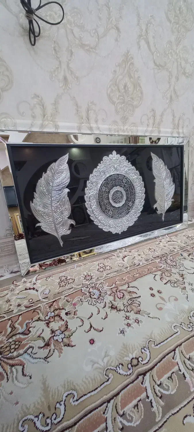 تابلو دور آینه ای آک|تابلو، نقاشی، عکس|اهواز, کمپلو جنوبی|دیوار