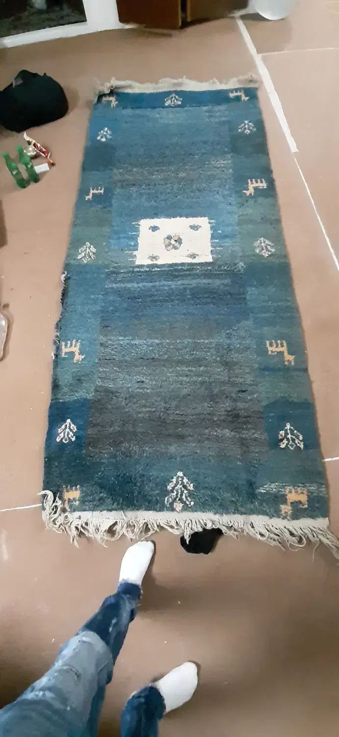 گبه دستباف|گلیم، جاجیم، گبه|قزوین, |دیوار