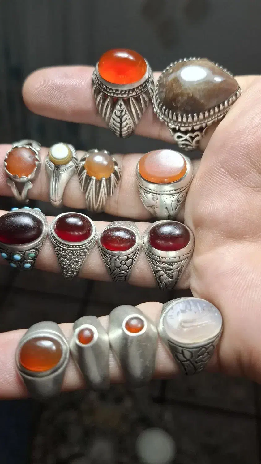 انواع انگشتر درجه یک|جواهرات|بیرجند, |دیوار