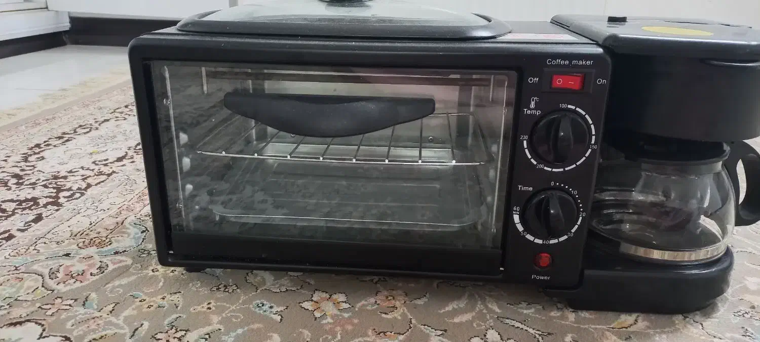 توستر سه کاره|اجاق گاز و لوازم برقی پخت‌وپز|قم, انسجام|دیوار