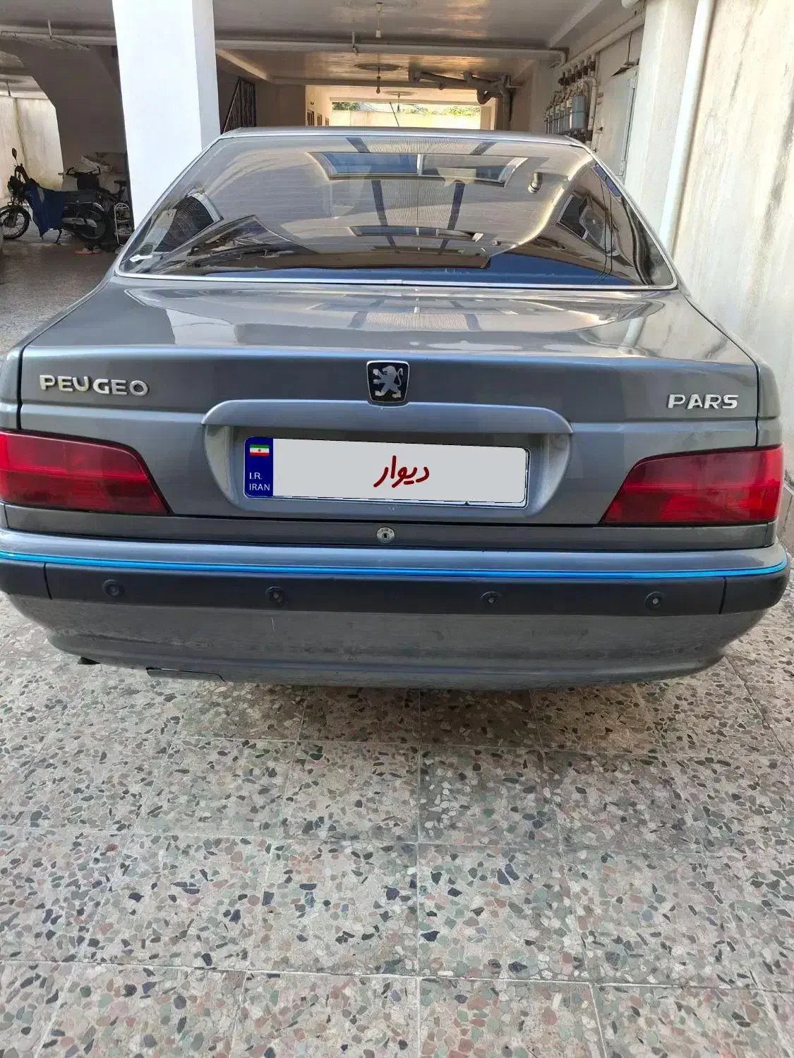 پژو پارس خاکستری متالیک مدل ۹۰|خودرو سواری و وانت|رشت, منظریه|دیوار