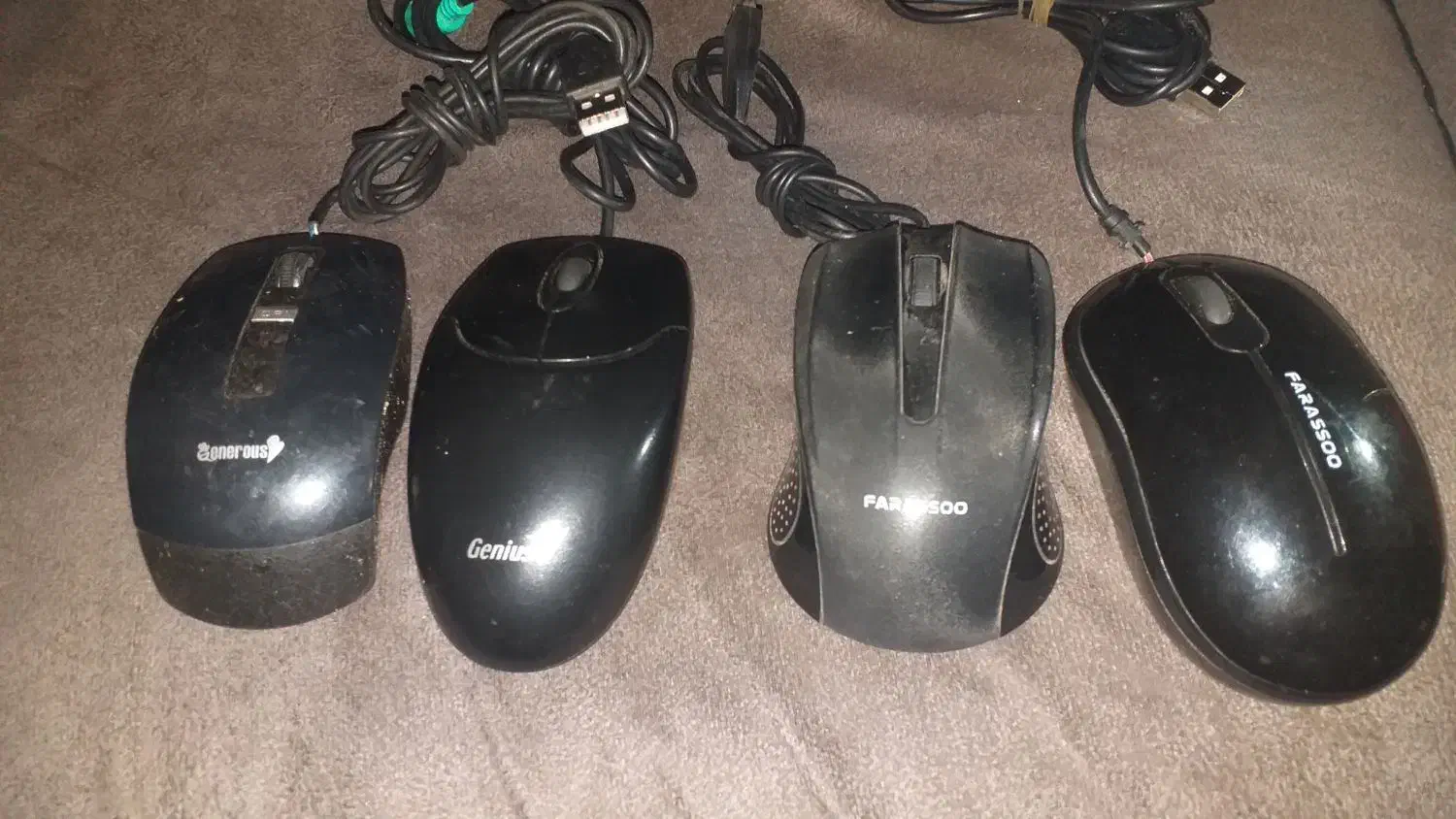 موس باسیم کارکرده در حد نو|قطعات و لوازم جانبی رایانه|زنجان, |دیوار