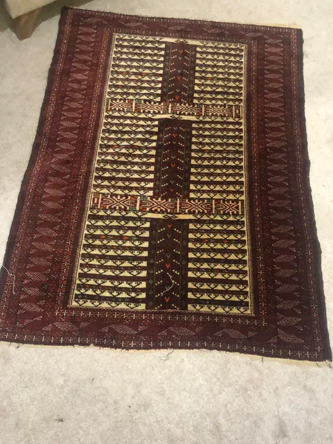 فرش دستبافت ترکمنی|فرش|گرگان, |دیوار
