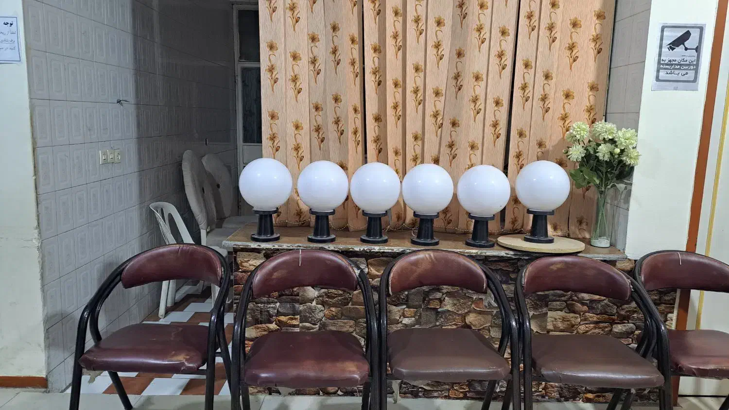 نور وروشنایی|لامپ و چراغ|اهواز, کمپلو جنوبی|دیوار