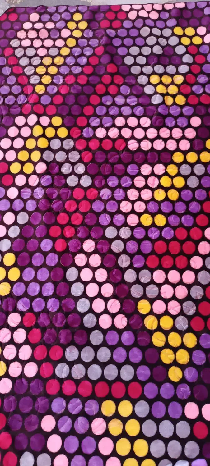 پتو برجسته تک نفره گلبافت پاییزه|رختخواب، بالش، پتو|قزوین, |دیوار