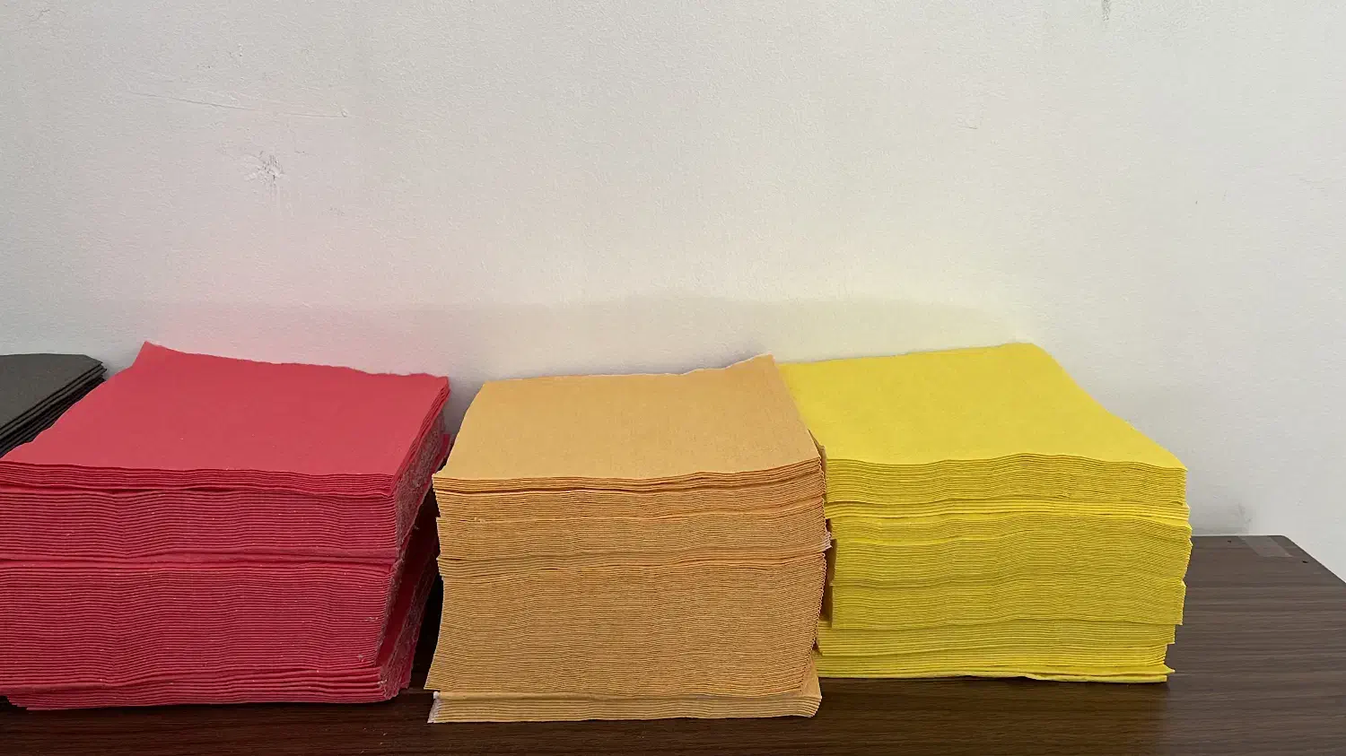 دستمال سفره رنگی ۱۲۵ برگی|سفره، حوله، دستمال آشپزخانه|تهران, هرندی|دیوار