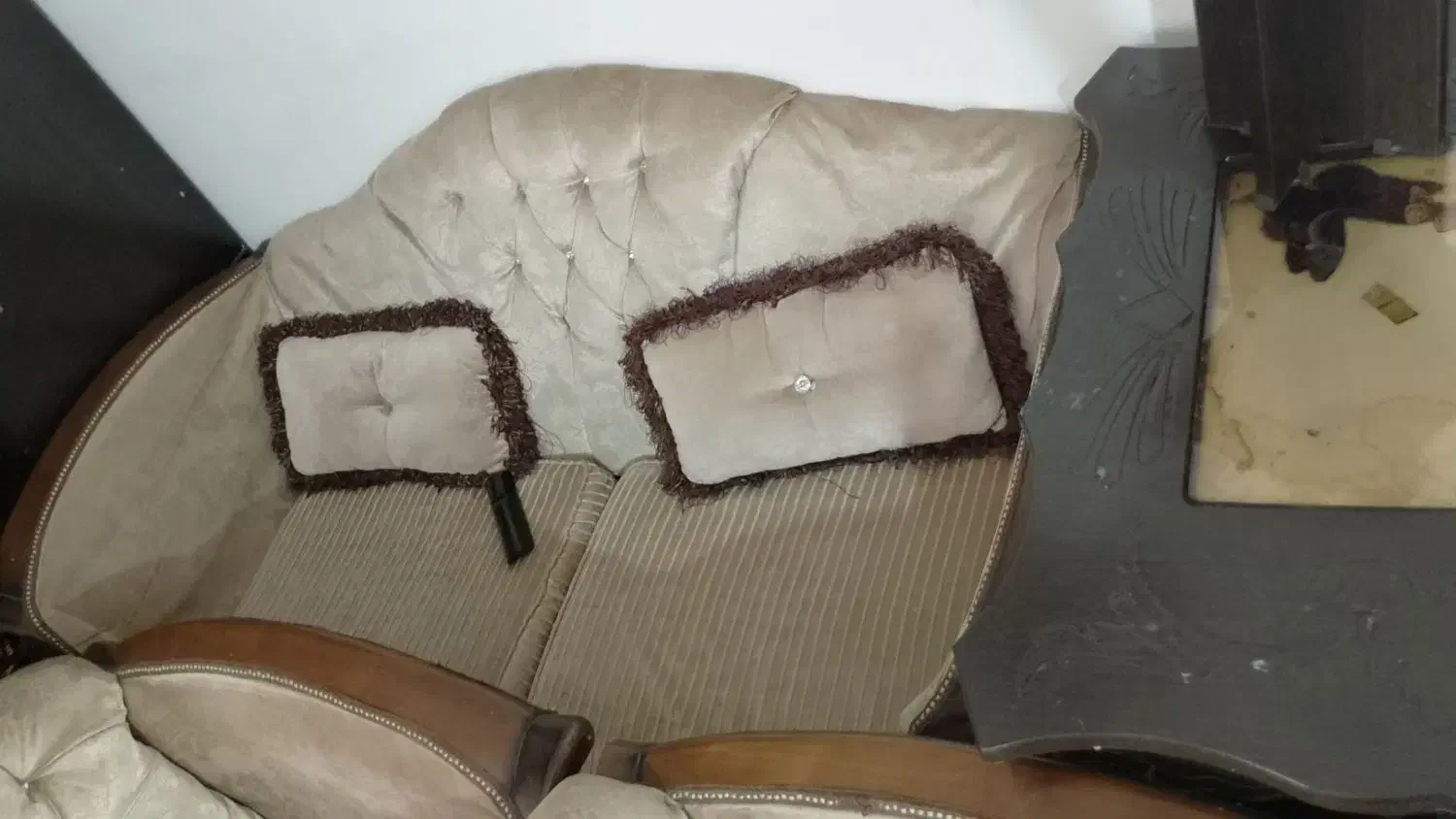 مبل هفت نفره و ویترین طرح 7|مبلمان خانگی و میز عسلی|شاهدشهر, |دیوار