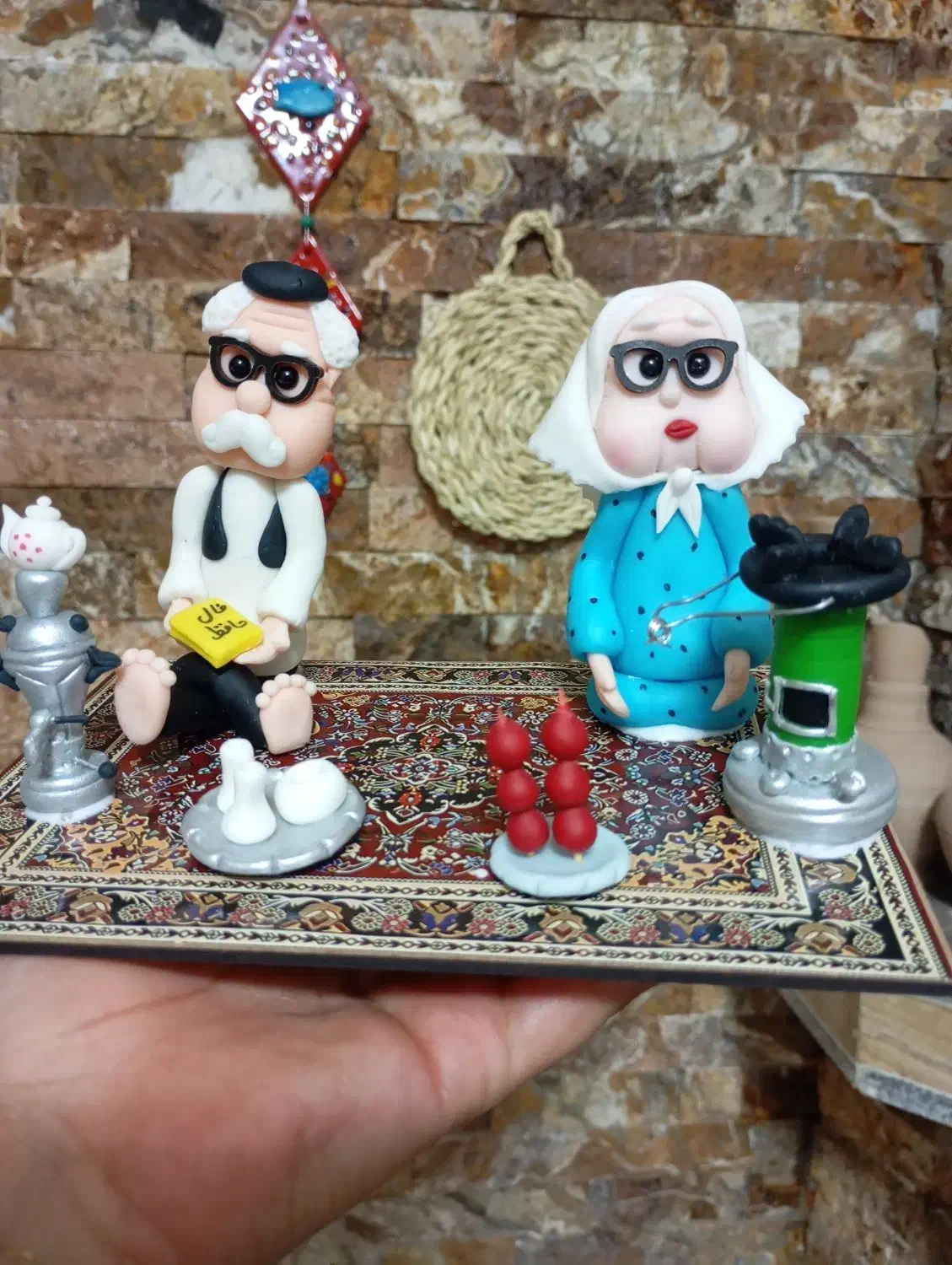 سینی و سفره یلدایی|صنایع دستی و سایر لوازم تزئینی|کرمان, |دیوار