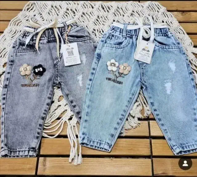 شلوار مام لی دخترانه گل برجسته (ارسال رایگان)|لباس|بجنورد, |دیوار