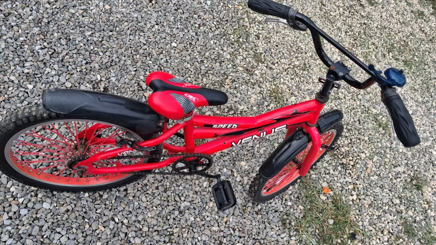 دوچرخه سایز ۲۰ venus قرمز مات|دوچرخه، اسکیت، اسکوتر|تالش, طولارود|دیوار