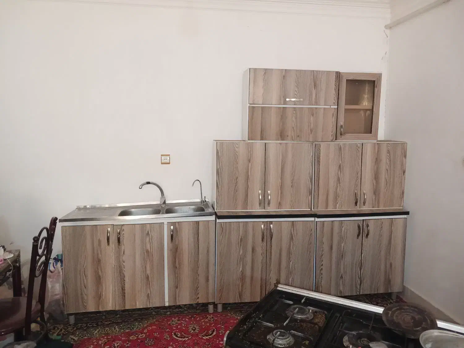 کابینت ام دی اف|آب‌چکان و نظم‌دهنده ظروف|شال, |دیوار