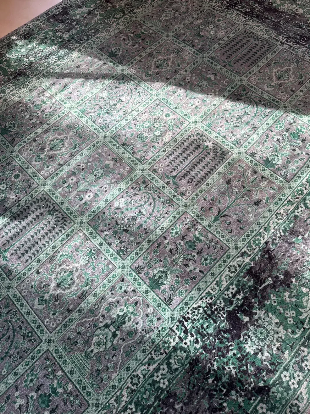 فرش ۴ متری ابریشم پنبه ای(فرش قرن)|فرش|مشهد, هفت تیر (حافظ)|دیوار