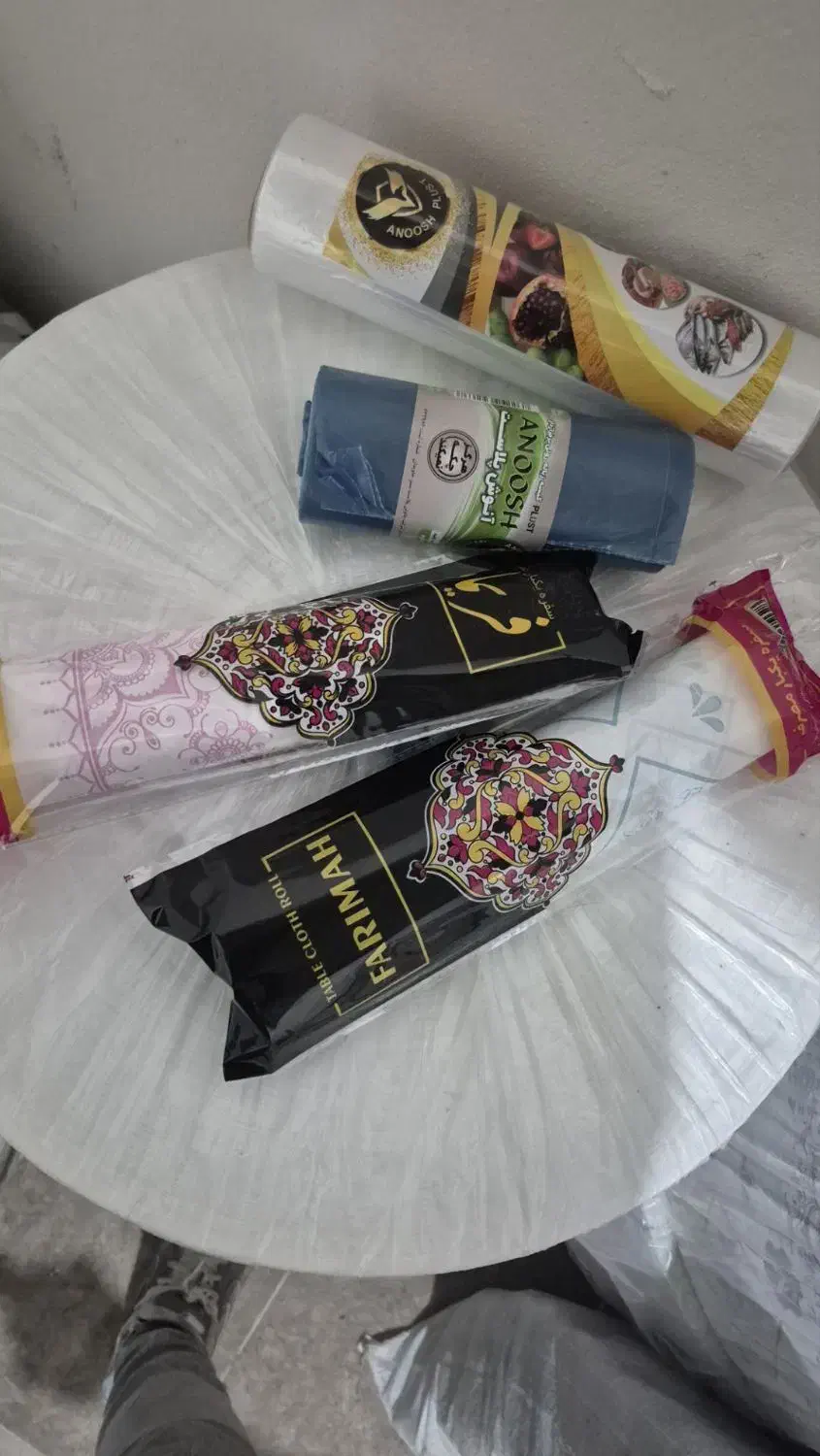 سفره یکبارمصرف|ظروف نگهدارنده، پلاستیکی، یک‌بارمصرف|گرگان, |دیوار