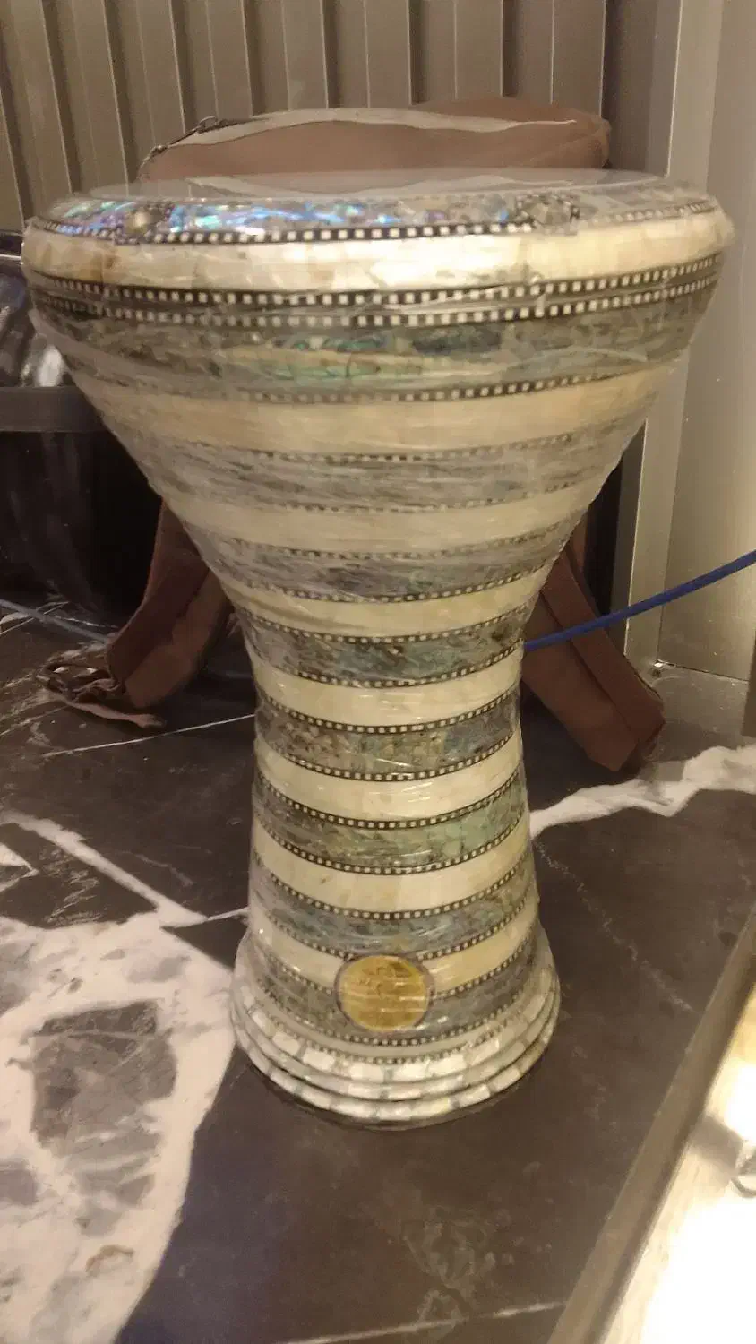 داربوکا جوهرالفن|درام و پرکاشن|اصفهان, آبشار|دیوار