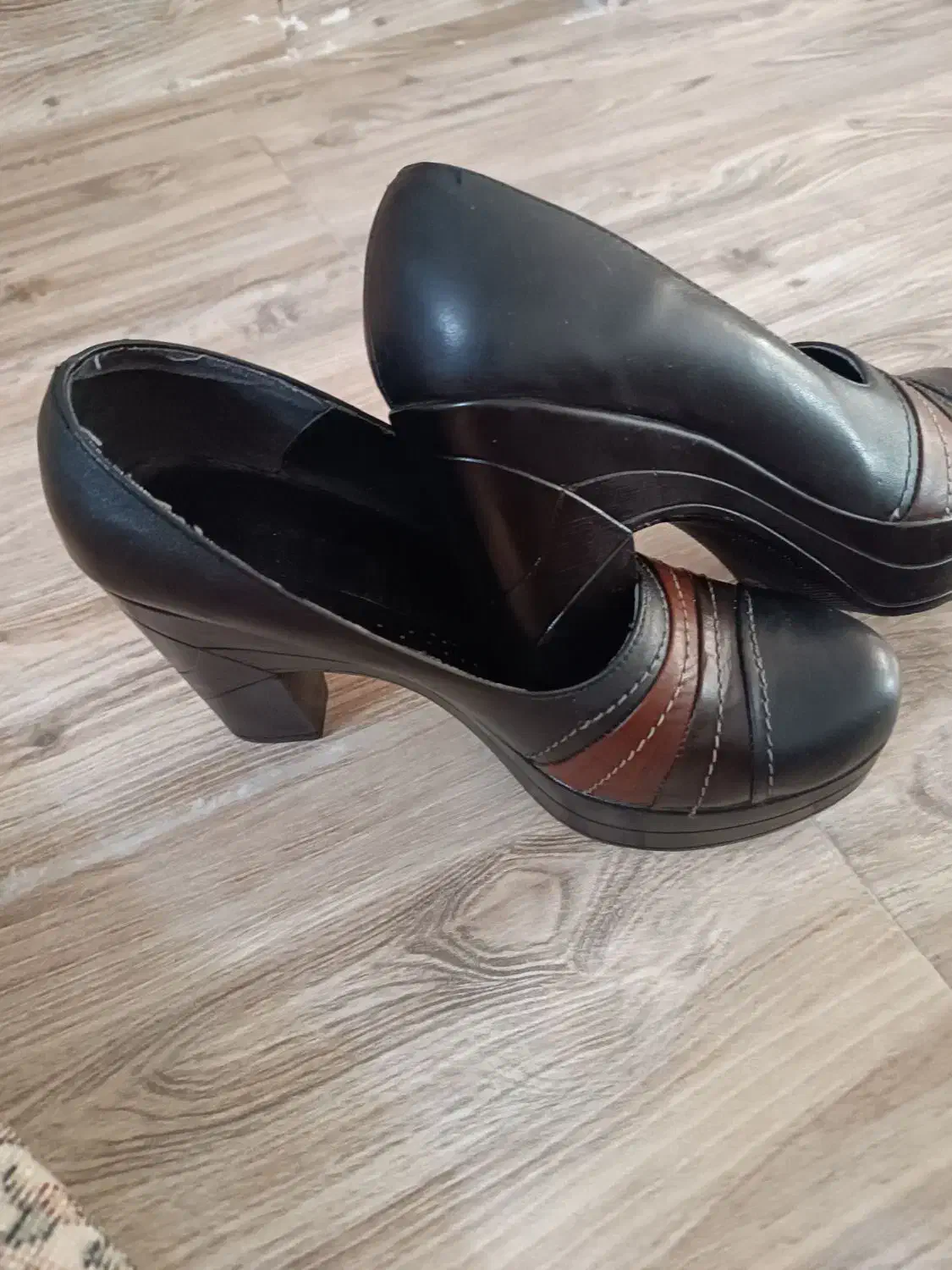 کفش چرم زنانه سایز ۳۸|کیف، کفش، کمربند|قرچک, شهرک طلائیه|دیوار
