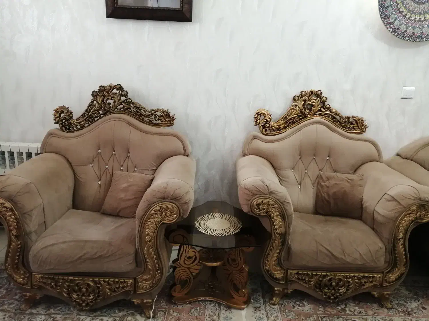 مبلمان راحتی|مبلمان خانگی و میز عسلی|گلبهار, شهر جدید گلبهار|دیوار