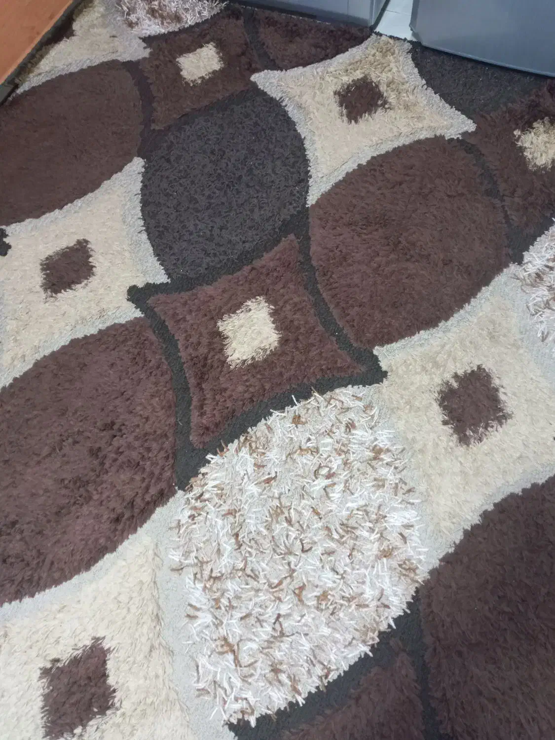 یک عدد فرش فانتزی ترک طرح ماکرونی ۹ متری|فرش|رشت, رودبارتان|دیوار