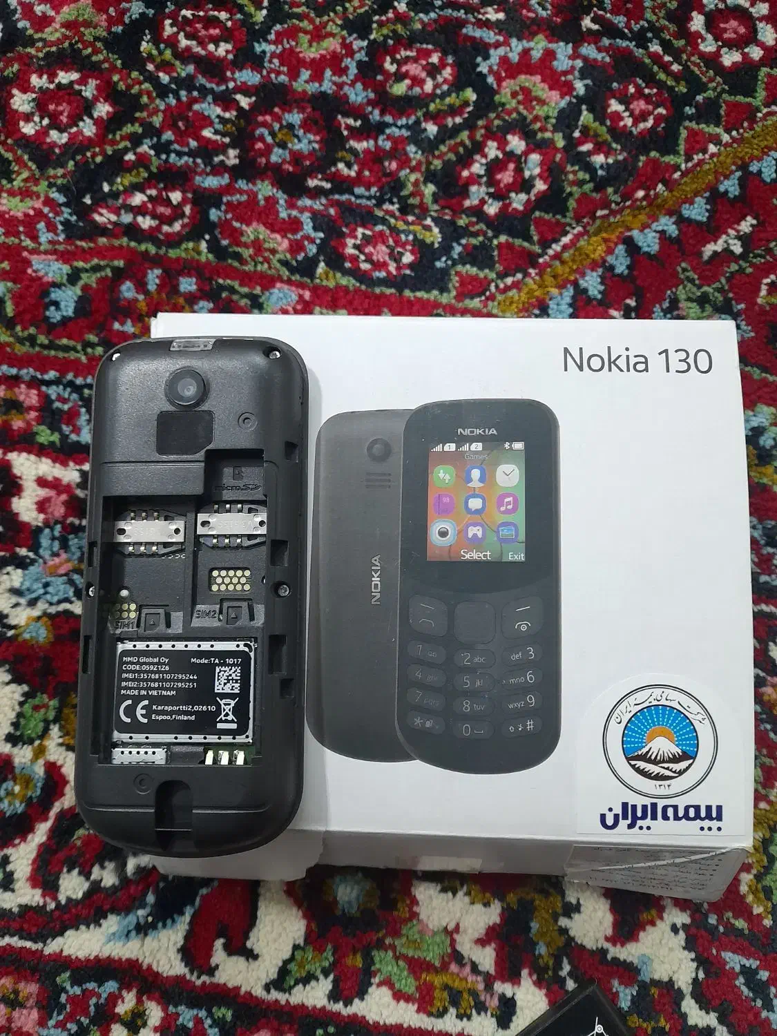 نوکیا ۱۳۰ دوربین دار رم خور دو سیمکارت|موبایل|زنجان, |دیوار