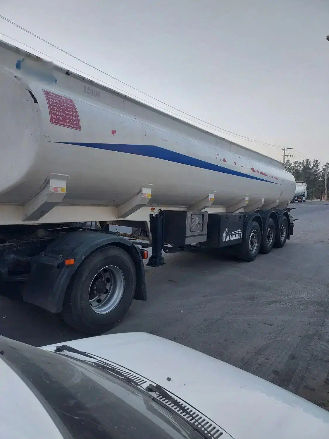 تانکر ۳محور ماموت مارال وزین پرشیا|خودرو سنگین|شیراز, ارم|دیوار