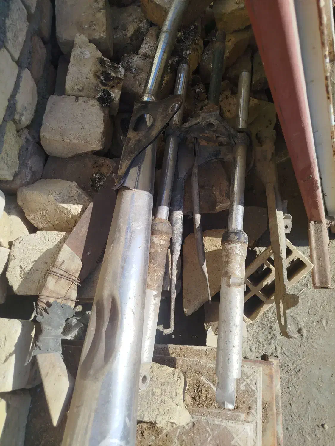 اگزوز کمک جلو دوشاخ عقب|قطعات یدکی و لوازم جانبی|یزد, |دیوار