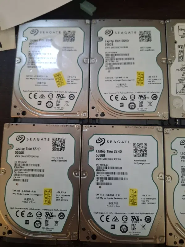 فروش عمده تکی هارد لپ تاپی سیگیت 500Gb laptop sshd|قطعات و لوازم جانبی رایانه|تهران, سلسبیل شمالی|دیوار