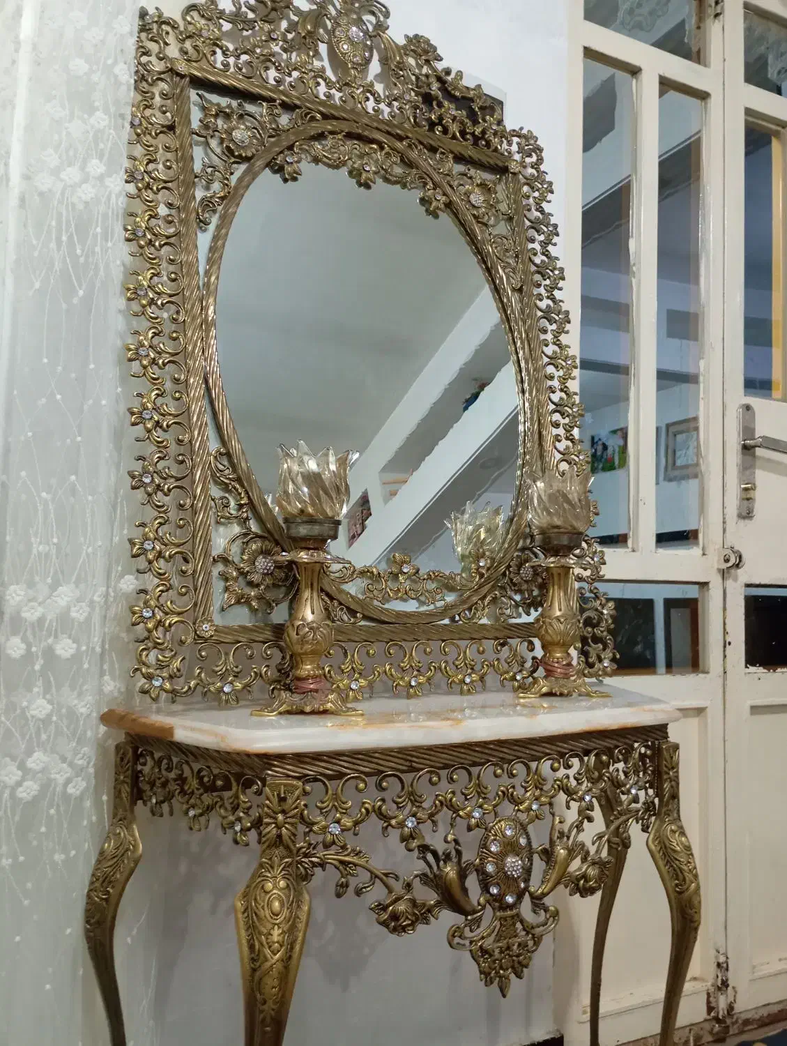 آیینه|بوفه، ویترین، کنسول|پاپی, |دیوار