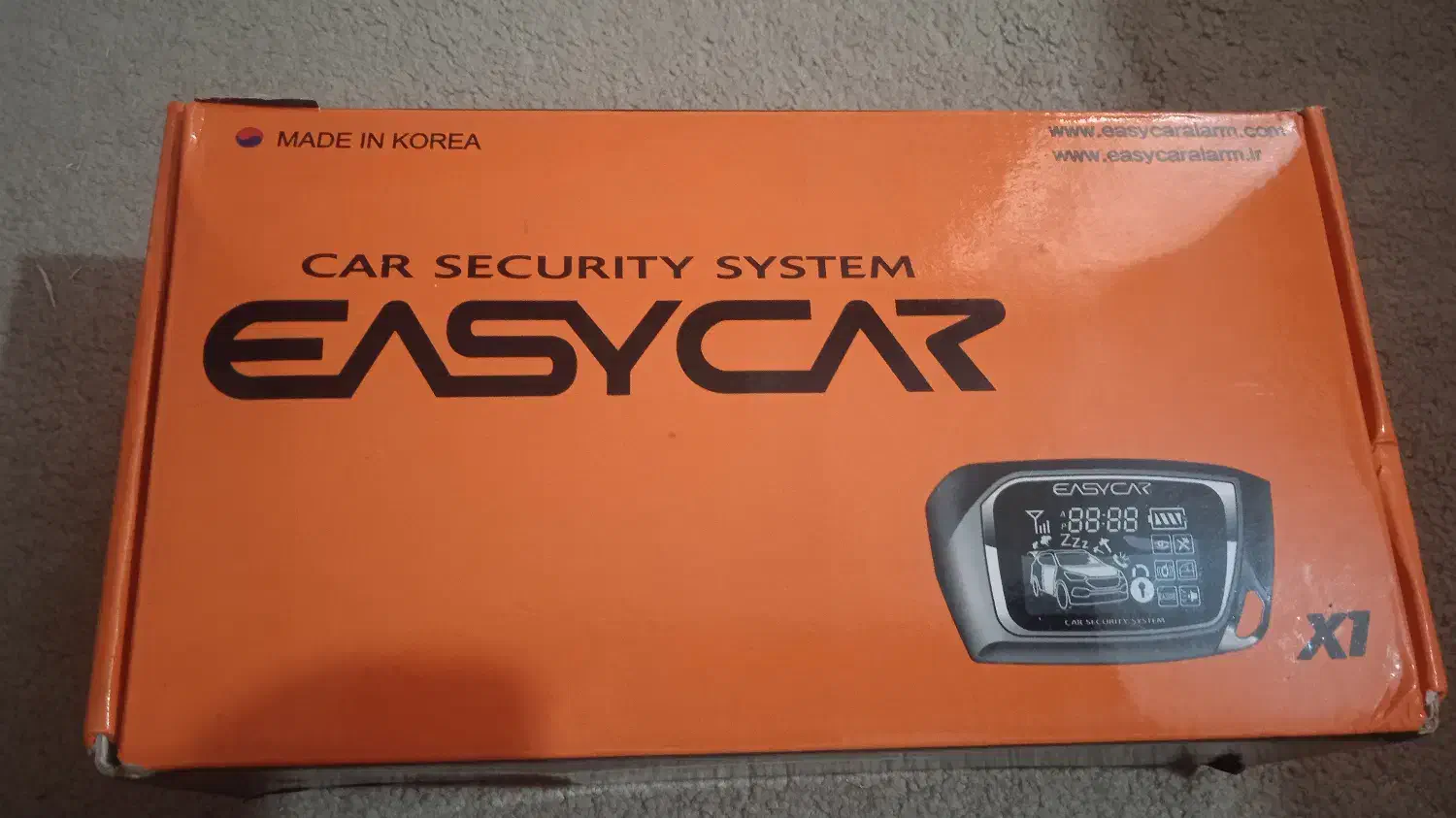 دزدگیر تصویری ایزیکار کره ای اصل|قطعات یدکی و لوازم جانبی|اهواز, گلستان|دیوار