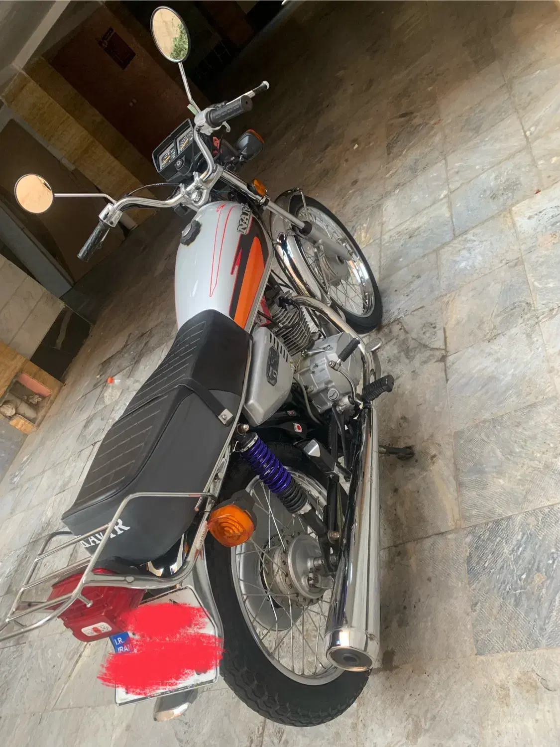 هندا ۱۲۵ مدل ۹۱|موتورسیکلت|هشتگرد, شهرک بعثت|دیوار