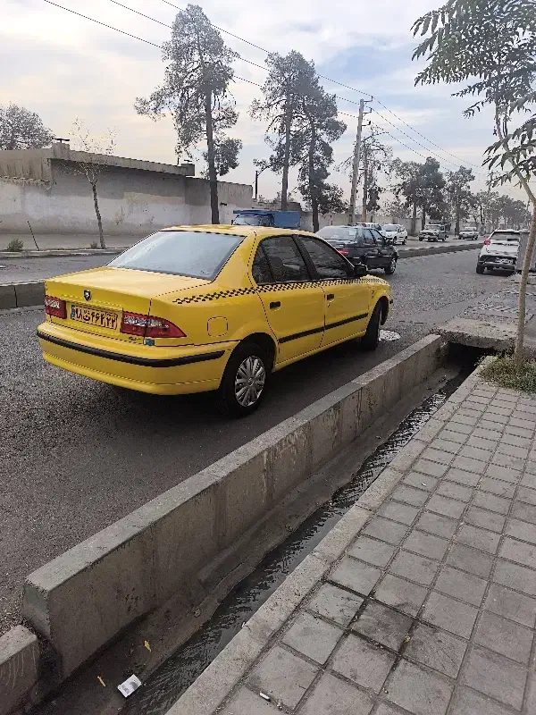 تاکسی گردشی تهران سمند ۹۹ معاوضه با تاکسی پایین تر|خودرو سواری و وانت|تهران, خلیج فارس|دیوار