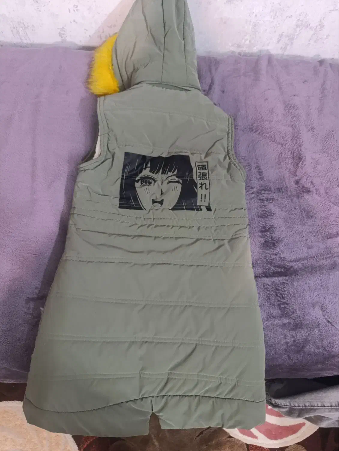 پافر زمستانه(دخترانه) درحد نو|لباس|شاهینشهر, شهرک گلدیس|دیوار