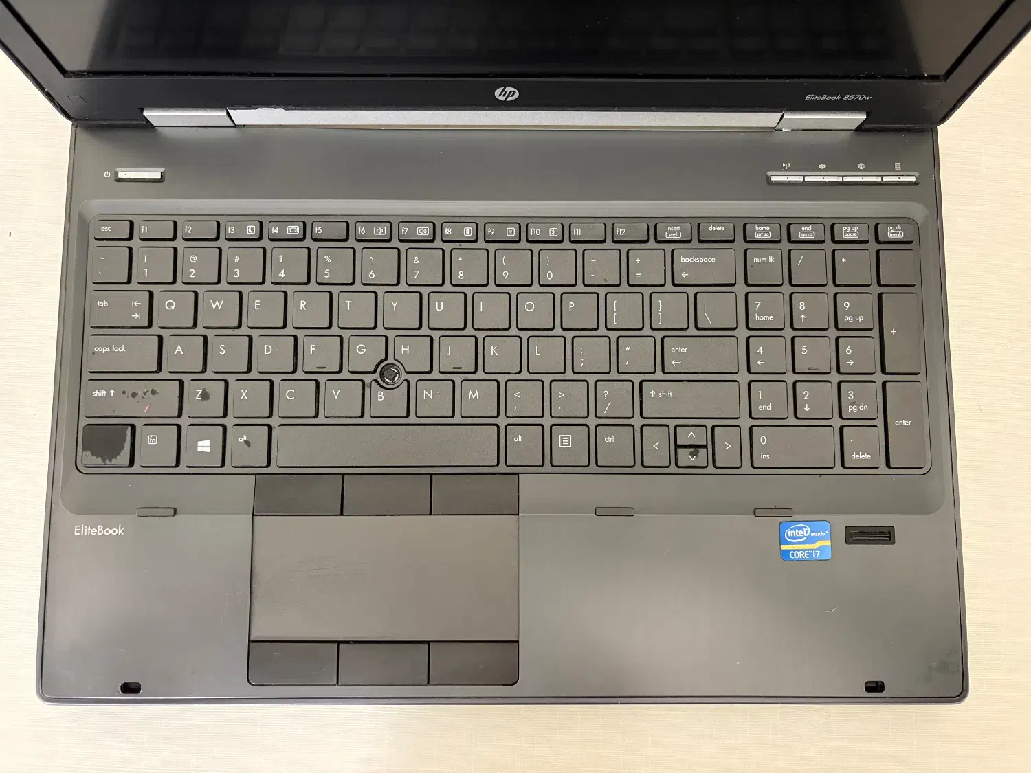 لپ‌تاپ hp 8570w/i7|رایانه همراه|تهران, نیلوفر|دیوار