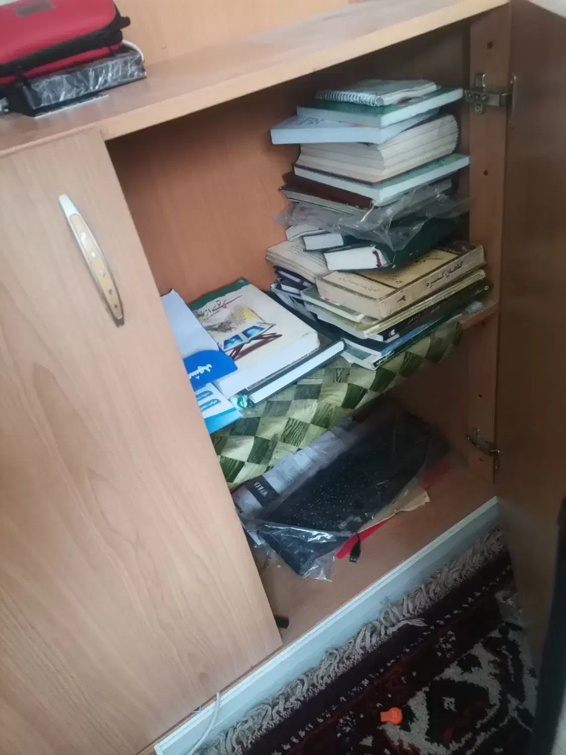 کمد کتاب|کتابخانه، شلف، قفسه‌های دیواری|مشهد, ثامن|دیوار