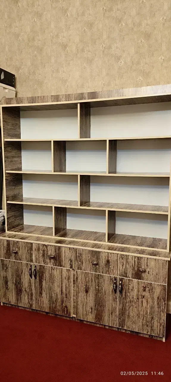 کتابخانه ام دی اف|کتابخانه، شلف، قفسه‌های دیواری|بندرعباس, |دیوار