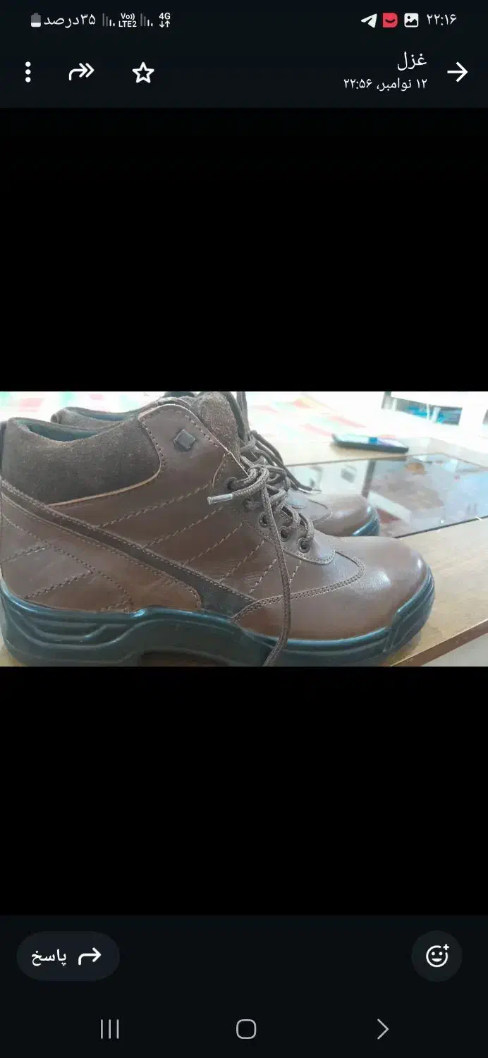 کفش ایمنی مردانه|کیف، کفش، کمربند|ایلام, |دیوار