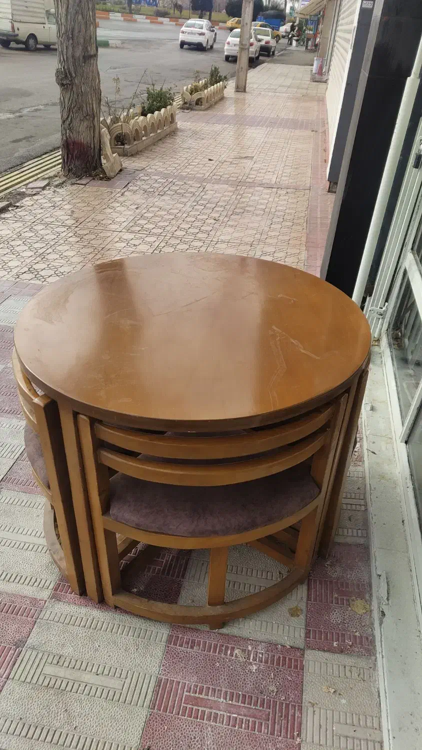 میز ۴ نفره|میز و صندلی غذاخوری|اردبیل, |دیوار