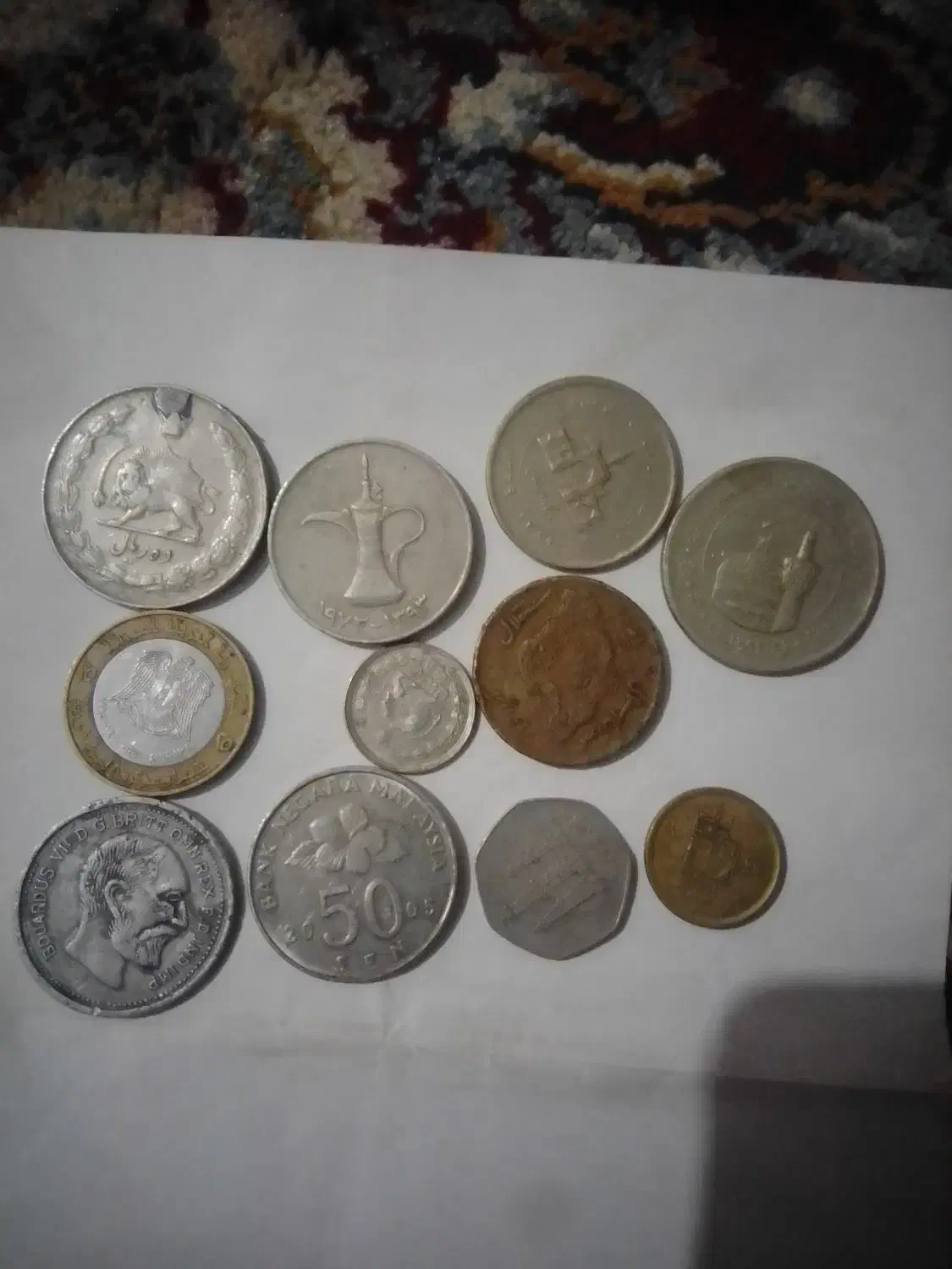 چندعددسکه قدیمی خارجی|کلکسیون سکه، تمبر، اسکناس|خان ببین, |دیوار