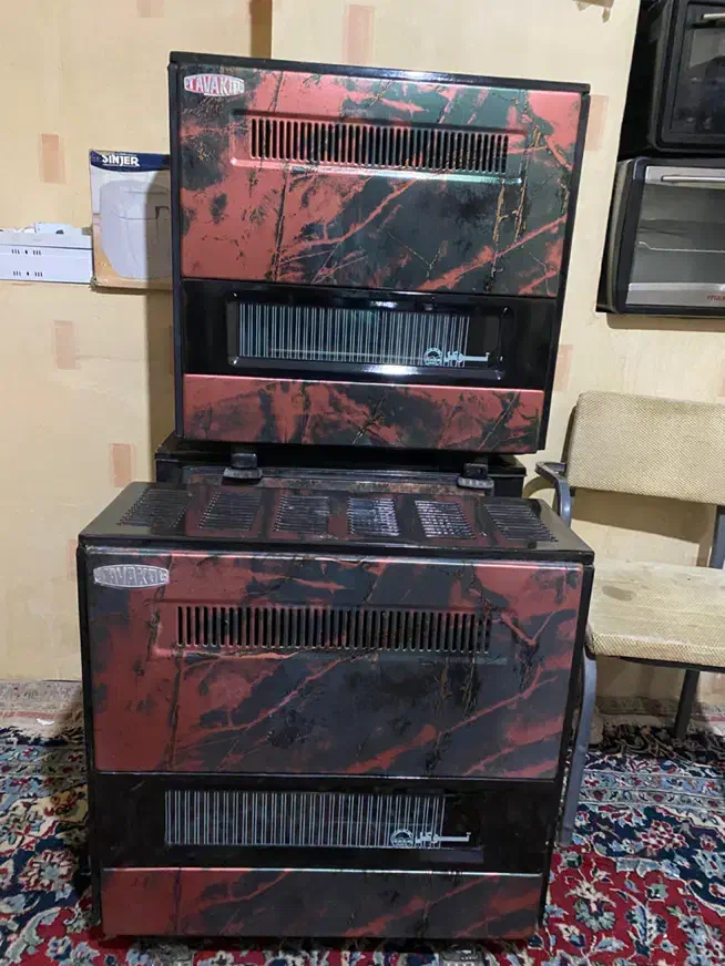 بخاری عتیقه|کلکسیون اشیاء عتیقه|شهرکرد, |دیوار