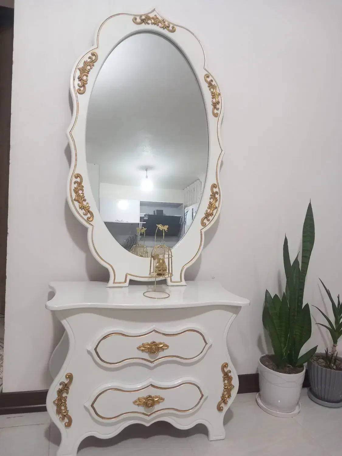 اینه کنسول و جاکفشی نو|بوفه، ویترین، کنسول|صفادشت, |دیوار