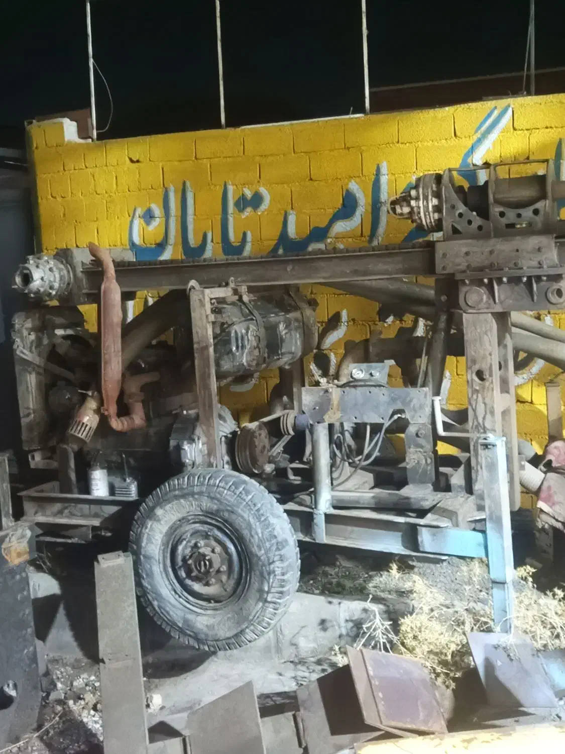 دستگاه حفاری چاه روتاری هیدرولیک|ماشین‌آلات صنعتی|مهاباد (آذربایجان غربی), |دیوار