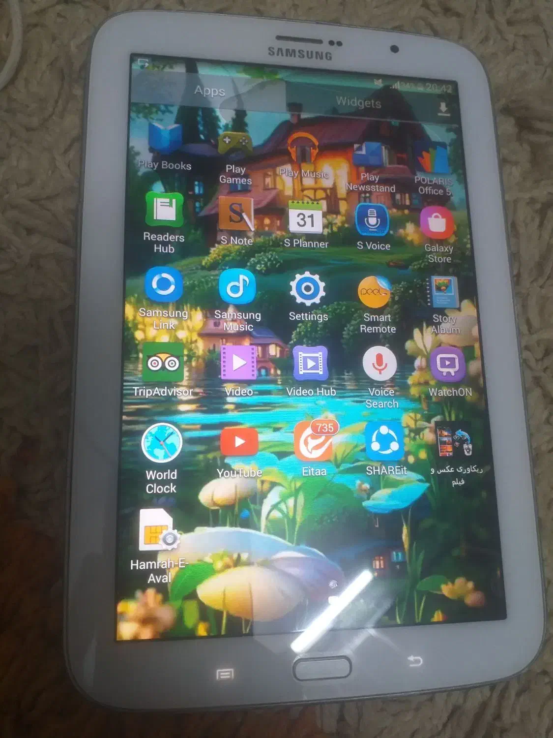 تبلت سامسونگ نوت ۸ سالم و تا حد نو|تبلت|بروجرد, |دیوار