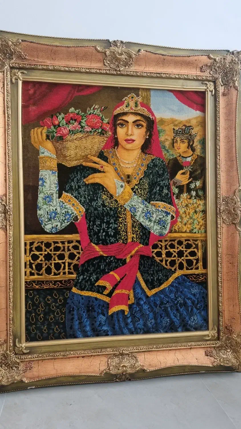 تابلو فرش دستباف باف|تابلو فرش|قم, نیروگاه|دیوار