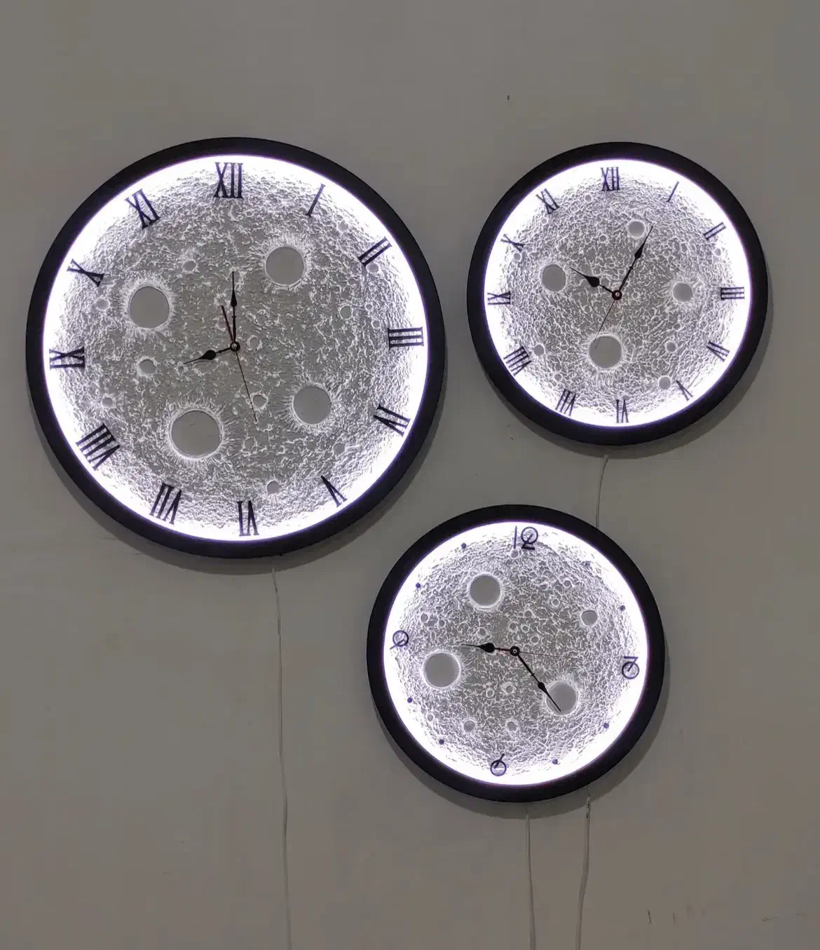 تابلو ماه ساعت|ساعت دیواری و تزئینی|تبریز, |دیوار