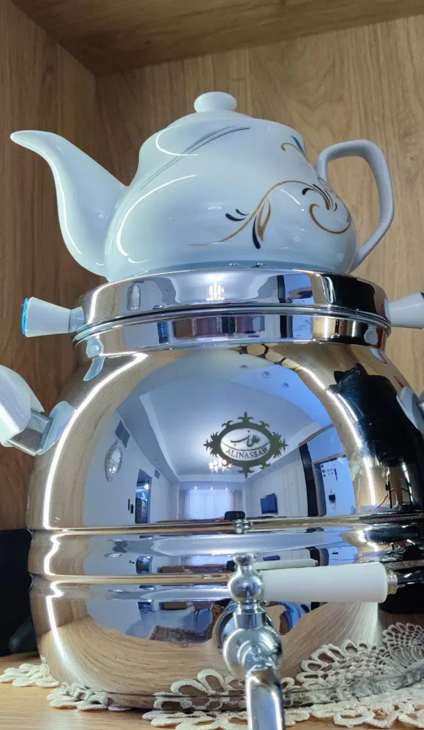 کتری و قوری رو گازی نو|قوری، کتری، قهوهساز دستی|کرج, اصفهانیها|دیوار