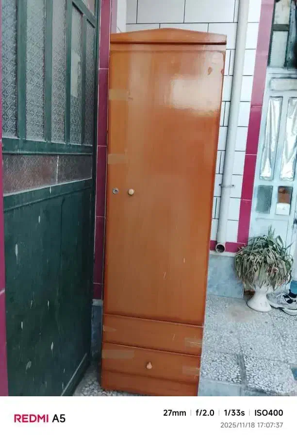 کمد لباسی یک درب|جاکفشی، کمد، دراور|بندر گناوه, |دیوار