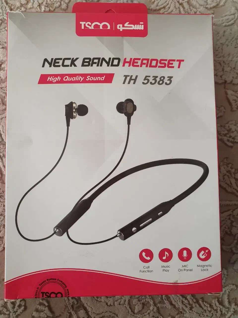 هندزفری برند تسکو|لوازم جانبی موبایل و تبلت|شاهین‌شهر, خبرنگار|دیوار